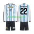 Billige Fotballdrakter Argentina Franco Mastantuono 22 Barn Hjemmedrakt World Cup 2026 Langermet