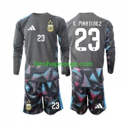Billige Fotballdrakter Argentina Emiliano Martinez 23 Keeper Barn Hjemmedrakt World Cup 2026 Langermet