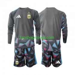 Billige Fotballdrakter Argentina Keeper Barn Hjemmedrakt World Cup 2026 Langermet