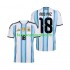 Billige Fotballdrakter Argentina Nico Paz 18 Herre Hjemmedrakt World Cup 2026 Kortermet