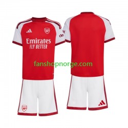 Billige Fotballdrakter Arsenal Barn Hjemmedrakt 2026-2027 Kortermet