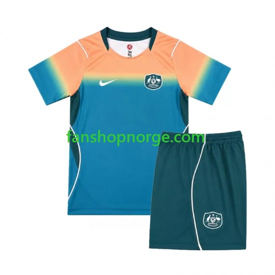 Billige Fotballdrakter Australia Barn Bortedrakt World Cup 2026 Kortermet