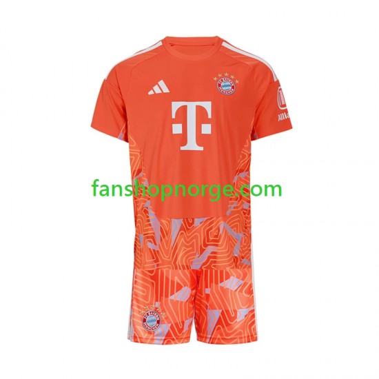 Billige Fotballdrakter FC Bayern München Keeper Barn Bortedrakt 2026-2027 Kortermet