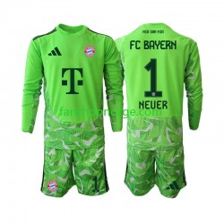 Billige Fotballdrakter FC Bayern München Manuel Neuer 1 Keeper Barn Hjemmedrakt 2026-2027 Langermet