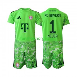 Billige Fotballdrakter FC Bayern München Manuel Neuer 1 Keeper Barn Hjemmedrakt 2026-2027 Kortermet