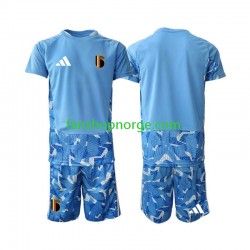 Billige Fotballdrakter Belgia Keeper Barn Hjemmedrakt World Cup 2026 Kortermet