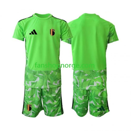 Billige Fotballdrakter Belgia Keeper Barn Tredjedrakt World Cup 2026 Kortermet