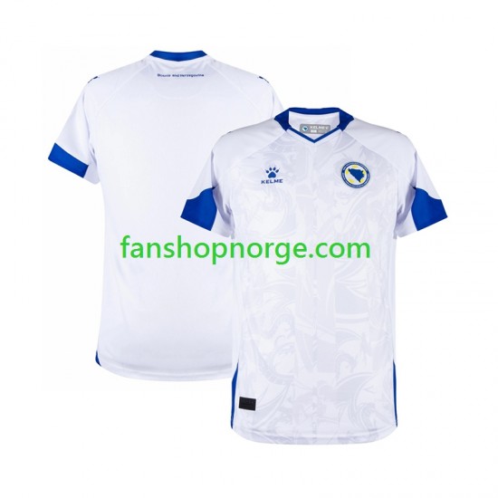 Billige Fotballdrakter Bosnia Hercegovina Herre Bortedrakt World Cup 2026 Kortermet