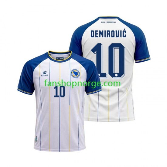 Billige Fotballdrakter Bosnia Hercegovina Ermedin Demirovic 10 Herre Bortedrakt World Cup 2026 Kortermet