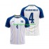 Billige Fotballdrakter Bosnia Hercegovina Tarik Muharemovic 4 Herre Bortedrakt World Cup 2026 Kortermet