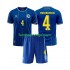 Billige Fotballdrakter Bosnia Hercegovina Tarik Muharemovic 4 Barn Hjemmedrakt World Cup 2026 Kortermet