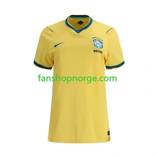 Billige Fotballdrakter Brasil Dame Hjemmedrakt World Cup 2026 Kortermet