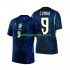 Billige Fotballdrakter Brasil Matheus Cunha 9 Herre Bortedrakt World Cup 2026 Kortermet