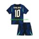 Billige Fotballdrakter Brasil Ronaldinho 10 Barn Bortedrakt World Cup 2026 Kortermet