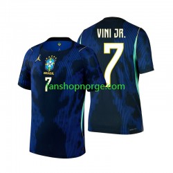Billige Fotballdrakter Brasil Vinicius Junior 7 Herre Bortedrakt World Cup 2026 Kortermet