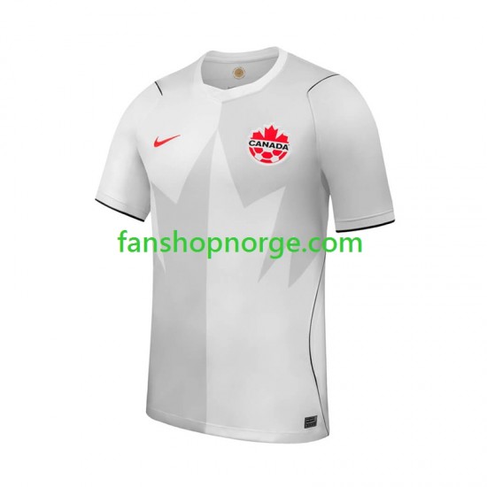 Billige Fotballdrakter Canada Herre Bortedrakt World Cup 2026 Kortermet