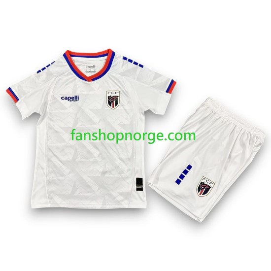 Billige Fotballdrakter Cape Verde Barn Bortedrakt World Cup 2026 Kortermet
