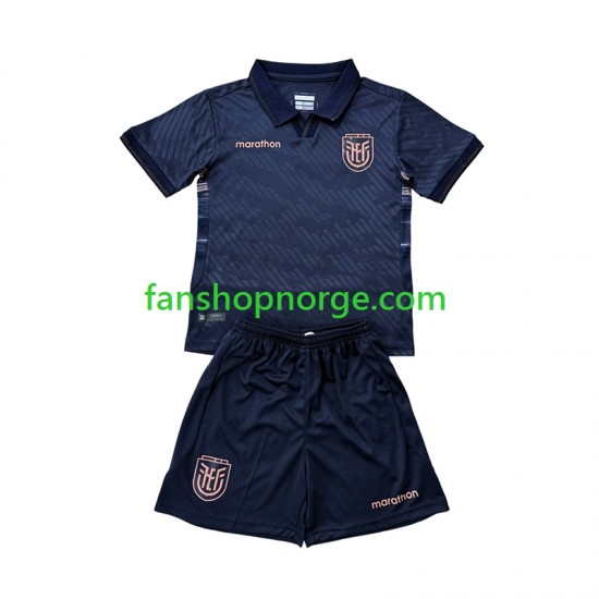 Billige Fotballdrakter Ecuador Barn Bortedrakt World Cup 2026 Kortermet