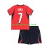 Billige Fotballdrakter England Bukayo Saka 7 Barn Bortedrakt World Cup 2026 Kortermet