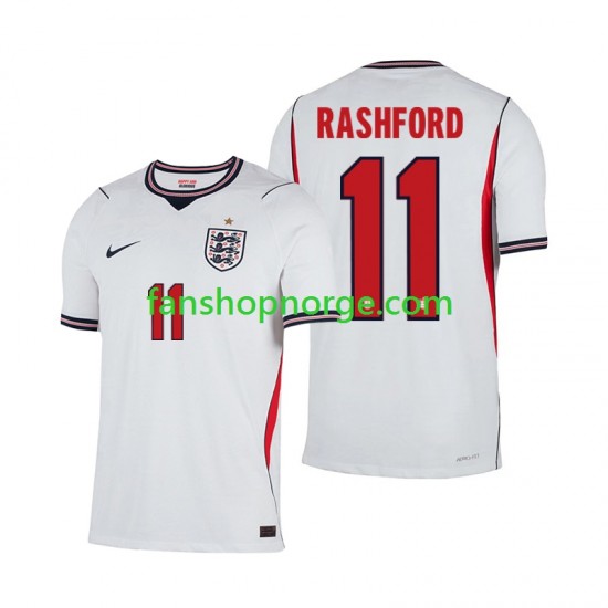 Billige Fotballdrakter England Marcus Rashford 11 Herre Hjemmedrakt World Cup 2026 Kortermet
