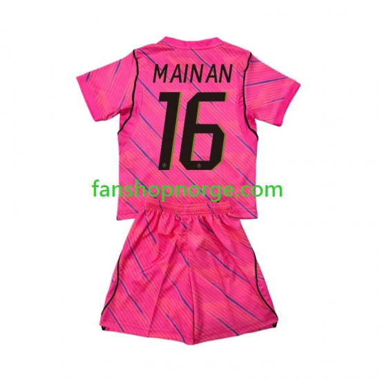 Billige Fotballdrakter Frankrike Mike Maignan 16 Keeper Barn Bortedrakt World Cup 2026 Kortermet