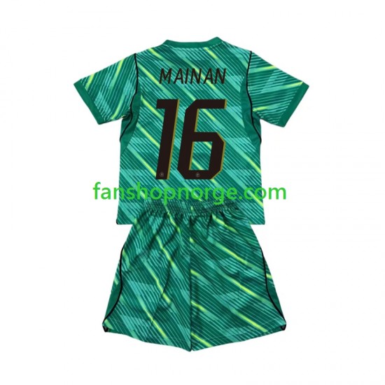 Billige Fotballdrakter Frankrike Mike Maignan 16 Keeper Barn Tredjedrakt World Cup 2026 Kortermet