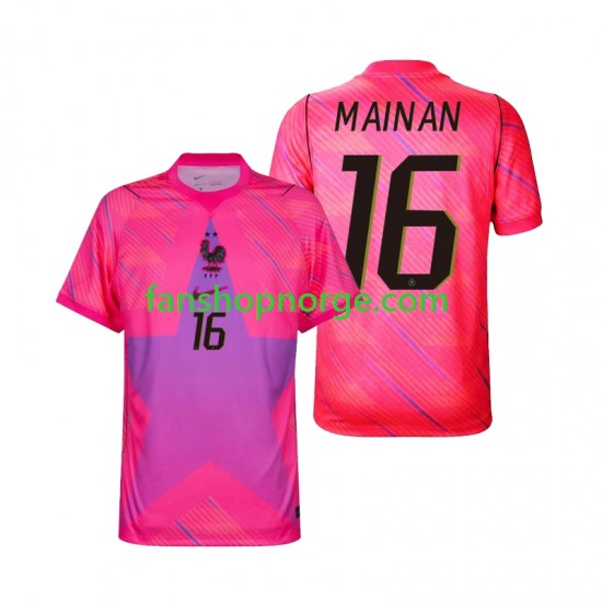 Billige Fotballdrakter Frankrike Mike Maignan 16 Keeper Herre Bortedrakt World Cup 2026 Kortermet