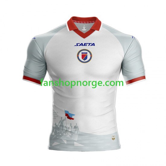 Billige Fotballdrakter Haiti Herre Bortedrakt World Cup 2026 Kortermet
