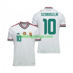 Billige Fotballdrakter Ungarn Dominik Szoboszlai 10 Herre Bortedrakt World Cup 2026 Kortermet