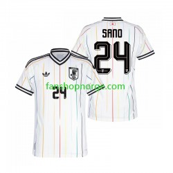 Billige Fotballdrakter Japan Kaishu Sano 24 Herre Bortedrakt World Cup 2026 Kortermet