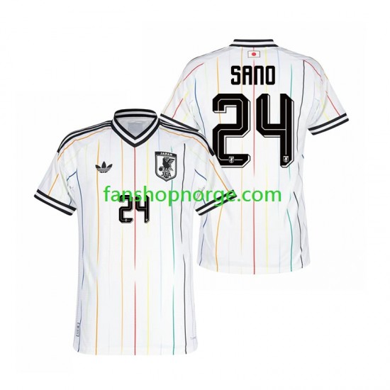Billige Fotballdrakter Japan Kaishu Sano 24 Herre Bortedrakt World Cup 2026 Kortermet