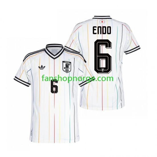 Billige Fotballdrakter Japan Wataru Endo 6 Herre Bortedrakt World Cup 2026 Kortermet