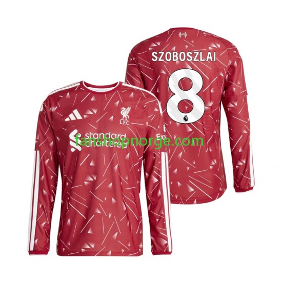 Billige Fotballdrakter Liverpool Dominik Szoboszlai 8 Herre Hjemmedrakt 2026-2027 Langermet