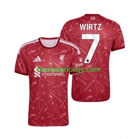 Billige Fotballdrakter Liverpool Florian Wirtz 7 Herre Hjemmedrakt 2026-2027 Kortermet