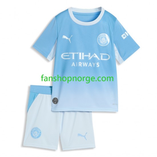 Billige Fotballdrakter Manchester City Barn Hjemmedrakt 2026-2027 Kortermet