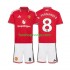 Billige Fotballdrakter Manchester United Bruno Fernandes 8 Barn Hjemmedrakt 2026-2027 Kortermet