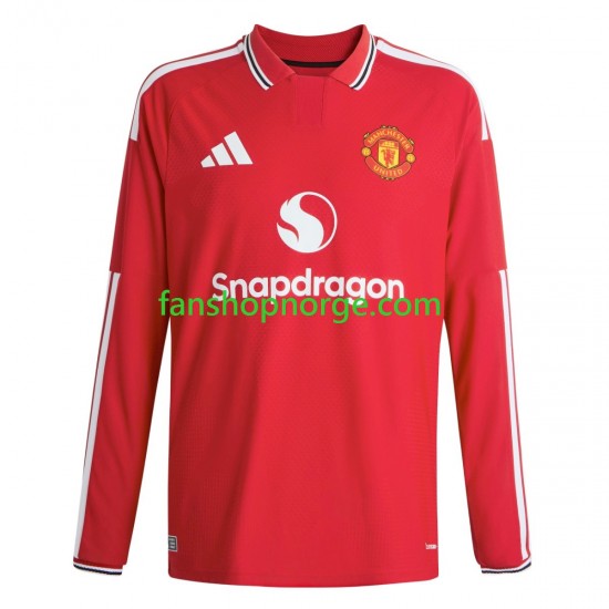 Billige Fotballdrakter Manchester United Herre Hjemmedrakt 2026-2027 Langermet