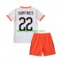 Billige Fotballdrakter Nederland Denzel Dumfries 22 Barn Bortedrakt World Cup 2026 Kortermet