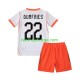 Billige Fotballdrakter Nederland Denzel Dumfries 22 Barn Bortedrakt World Cup 2026 Kortermet
