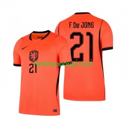 Billige Fotballdrakter Nederland Frenkie de Jong 21 Herre Hjemmedrakt World Cup 2026 Kortermet