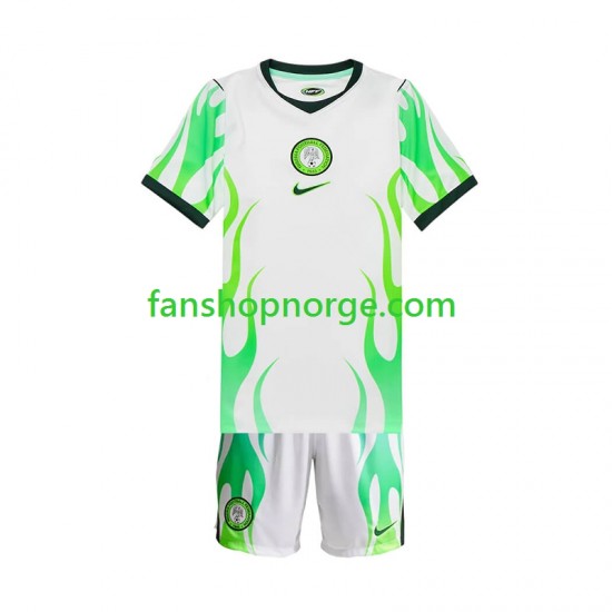 Billige Fotballdrakter Nigeria Barn Bortedrakt 2026 Kortermet