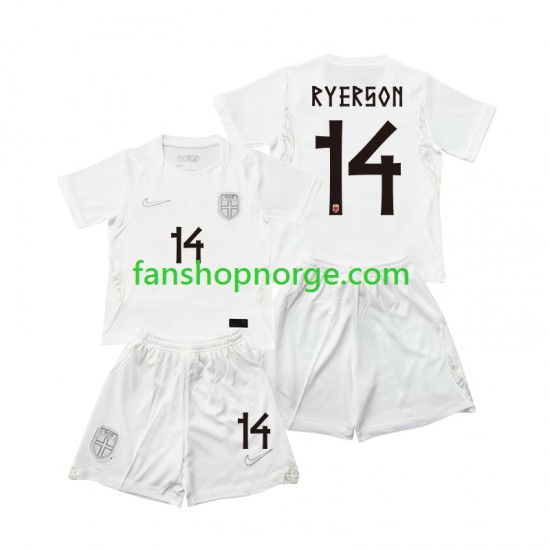 Billige Fotballdrakter Norge Julian Ryerson 14 Barn Tredjedrakt World Cup 2026 Kortermet