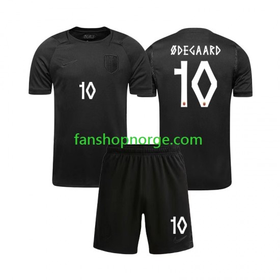 Billige Fotballdrakter Norge Martin Odegaard 10 Barn Bortedrakt World Cup 2026 Kortermet
