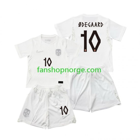 Billige Fotballdrakter Norge Martin Odegaard 10 Barn Tredjedrakt World Cup 2026 Kortermet