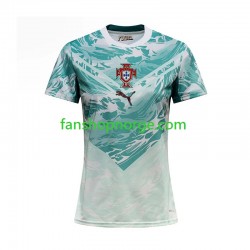 Billige Fotballdrakter Portugal Dame Bortedrakt World Cup 2026 Kortermet