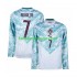 Billige Fotballdrakter Portugal Cristiano Ronaldo 7 Herre Bortedrakt World Cup 2026 Langermet