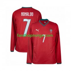 Billige Fotballdrakter Portugal Cristiano Ronaldo 7 Herre Hjemmedrakt World Cup 2026 Langermet