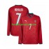 Billige Fotballdrakter Portugal Cristiano Ronaldo 7 Herre Hjemmedrakt World Cup 2026 Langermet