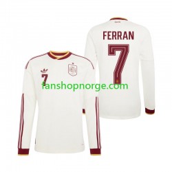 Billige Fotballdrakter Spania Ferran Torres 7 Herre Bortedrakt World Cup 2026 Langermet