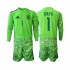 Billige Fotballdrakter Spania David Raya 1 6th Green color Keeper Barn World Cup 2026 Langermet